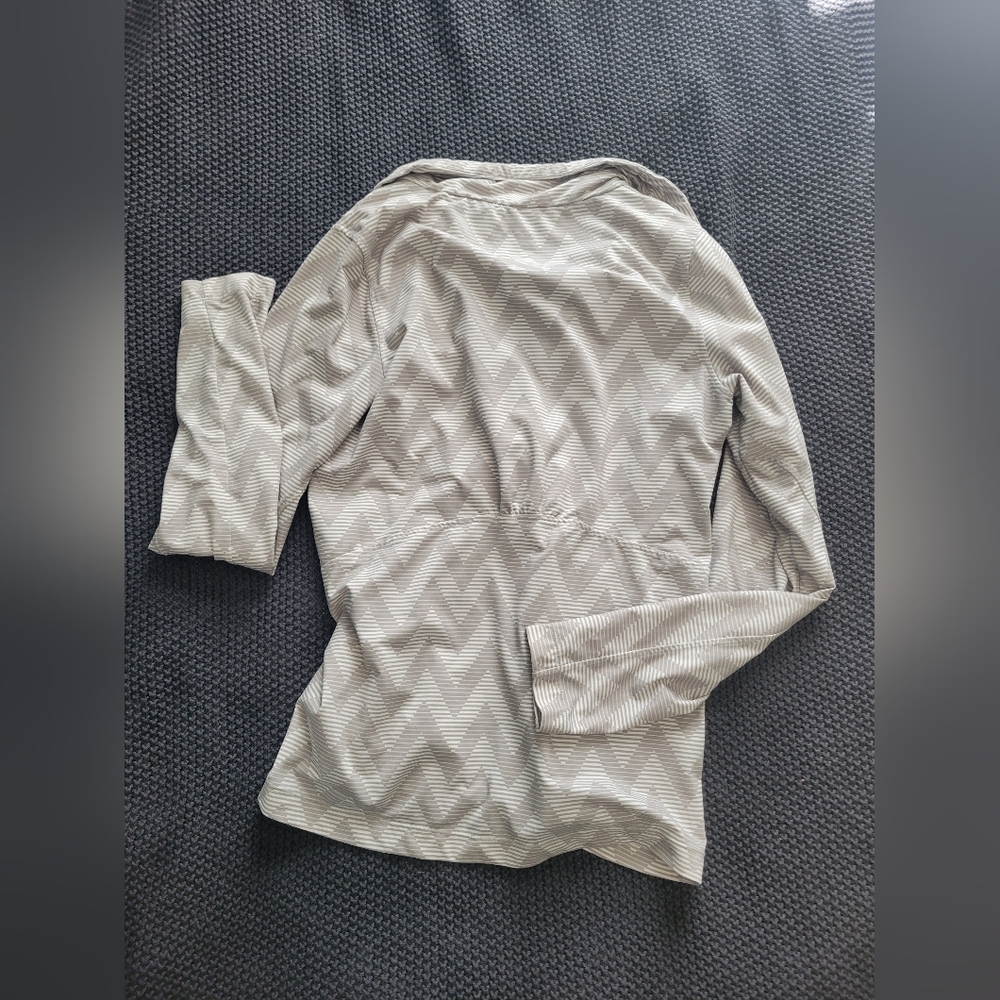 Merrel Chevron Pattern Zip Up - Picture 7 of 7